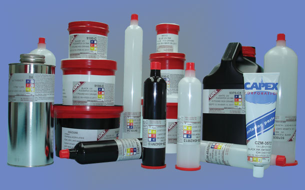 Capex Inks offer a variety of pack types and sizes